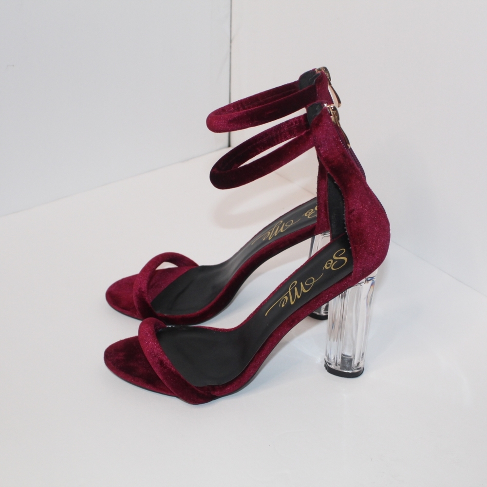 So Me Strap Heels